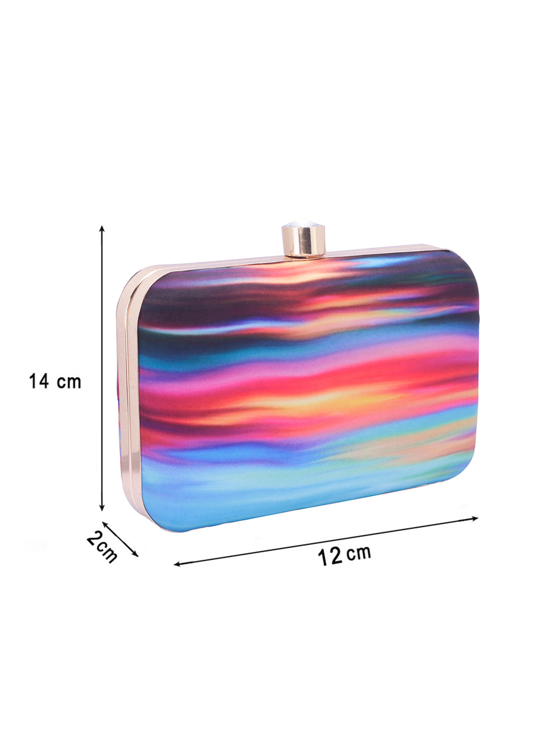 Swisni Printed Clutches - SWIS-765 - Creative View