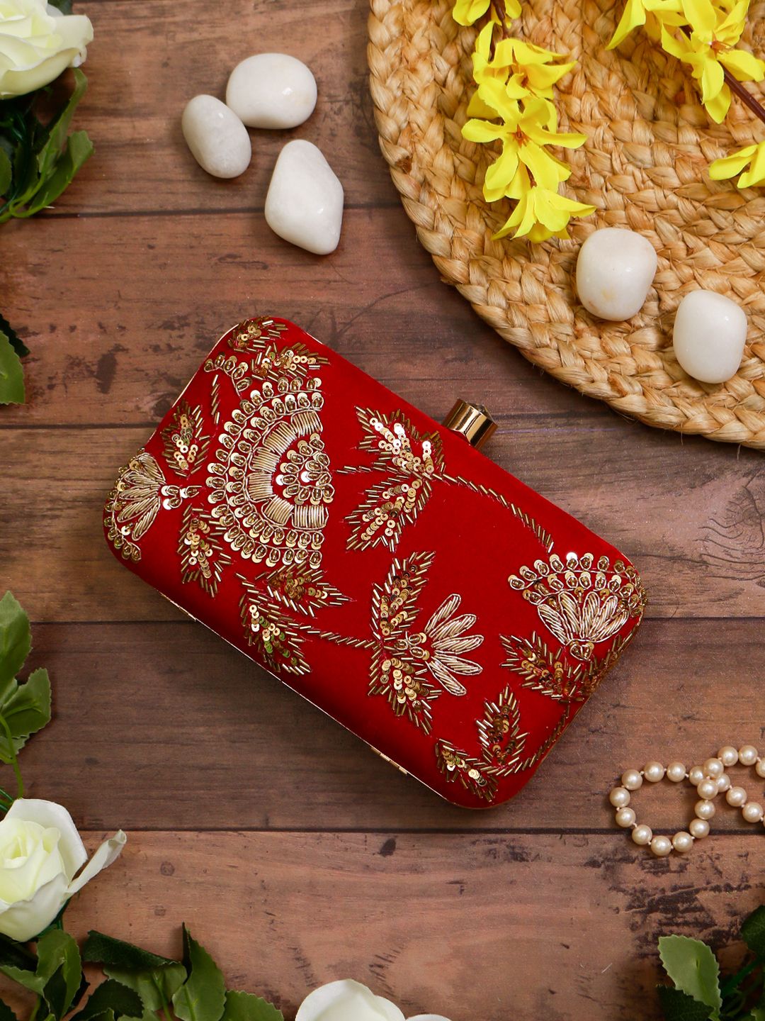 Swisni Embroidered Clutches - SWIS-768 - Detail View 9