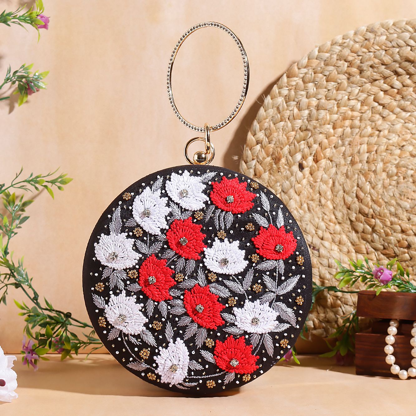 Swisni Embroidered Clutches - SWIS-791 - Creative View