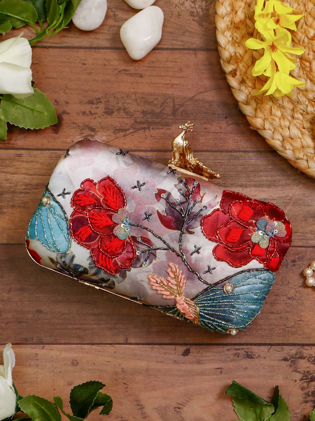 Swisni Embroidered Clutches - SWIS-800 - Detail View 9
