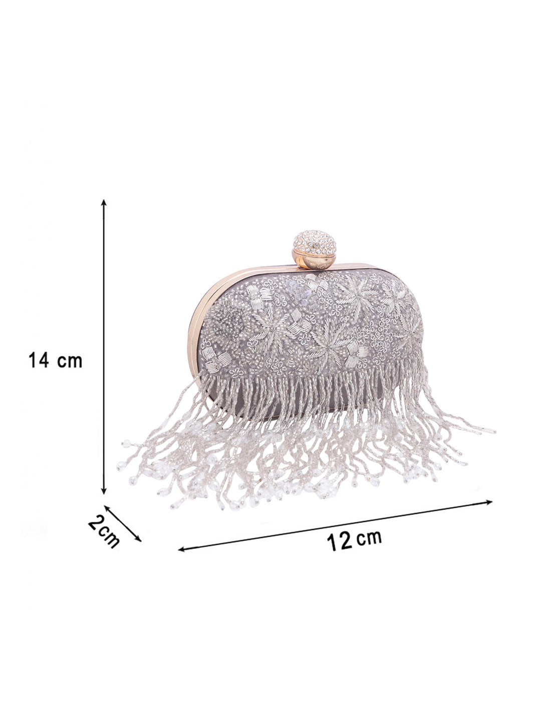 Swisni Embroidered Clutches - SWIS-801 - Detail View 10
