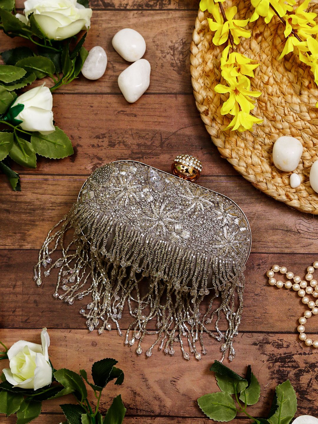 Swisni Embroidered Clutches - SWIS-801 - Detail View 9