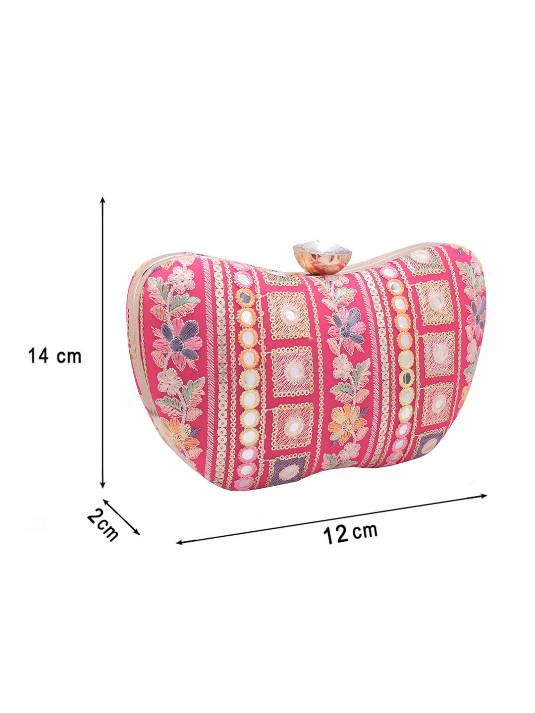 Swisni Embroidered Clutches - SWIS-803 - Detail View 10