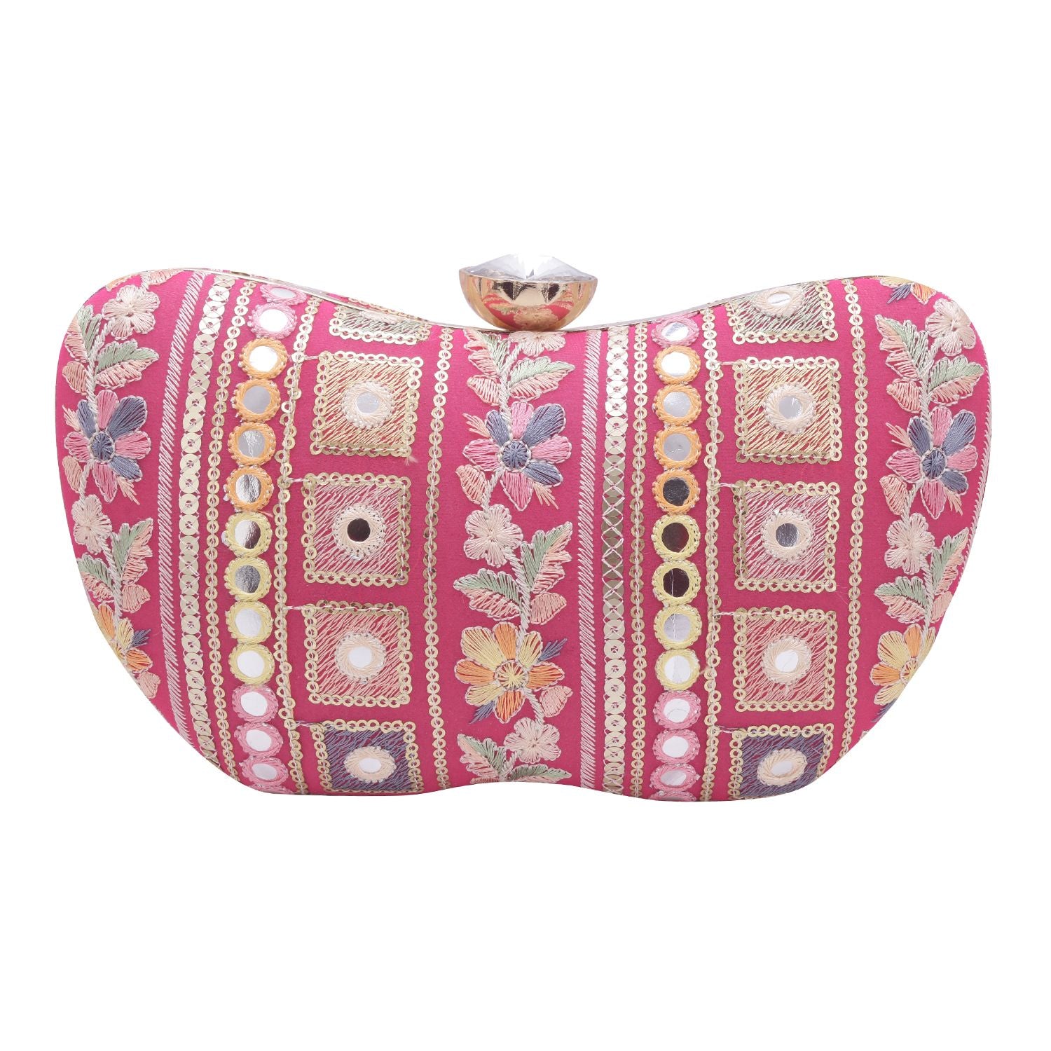 Swisni Embroidered Clutches - SWIS-803 - Detail View 2