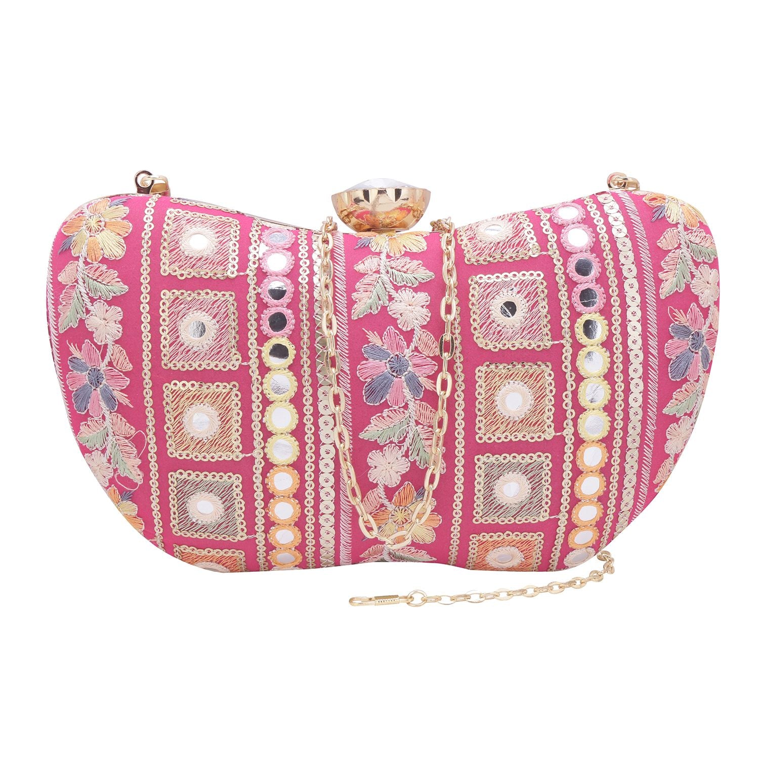 Swisni Embroidered Clutches - SWIS-803 - Detail View 6