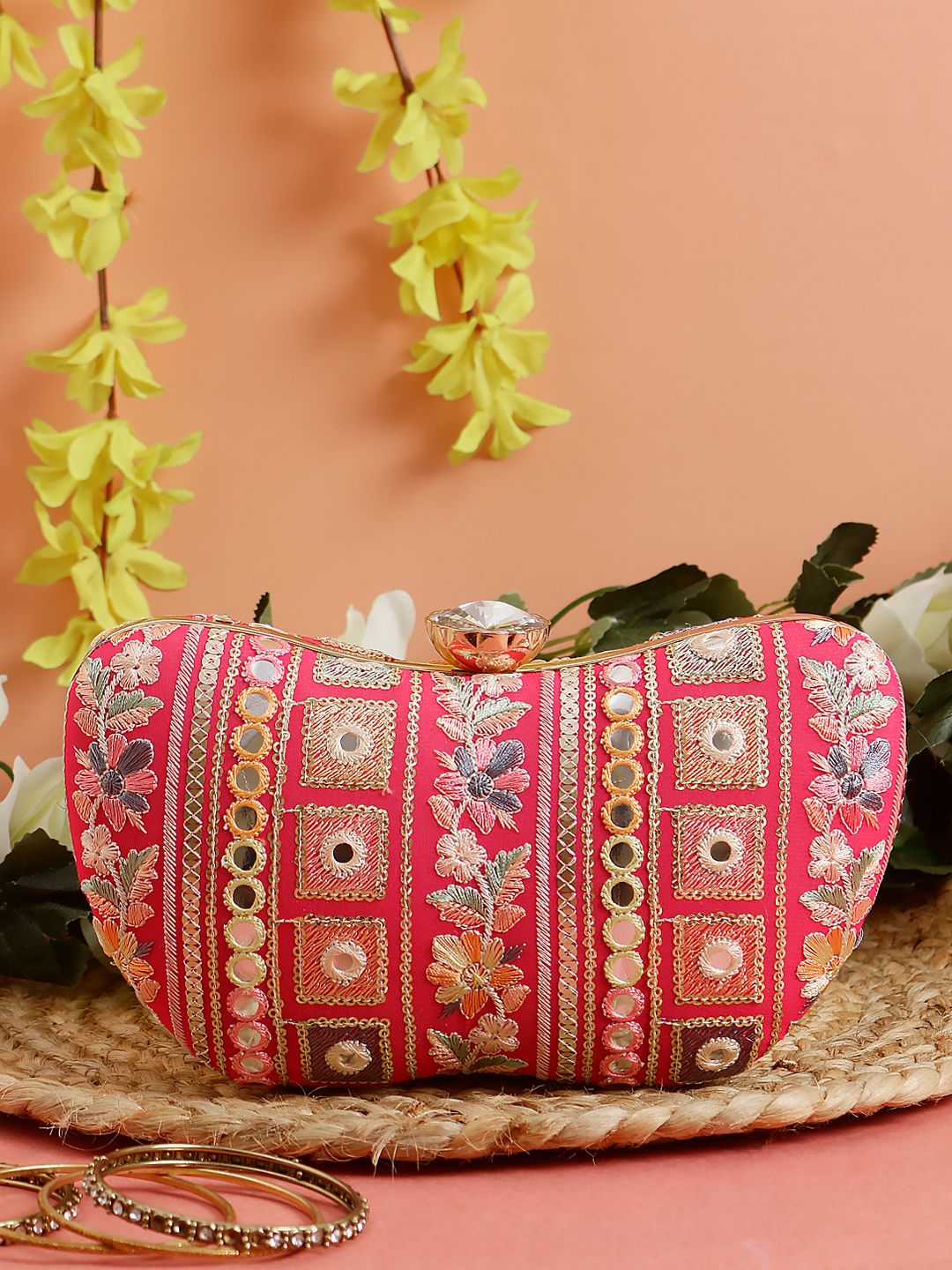 Swisni Embroidered Clutches - SWIS-803 - Detail View 9
