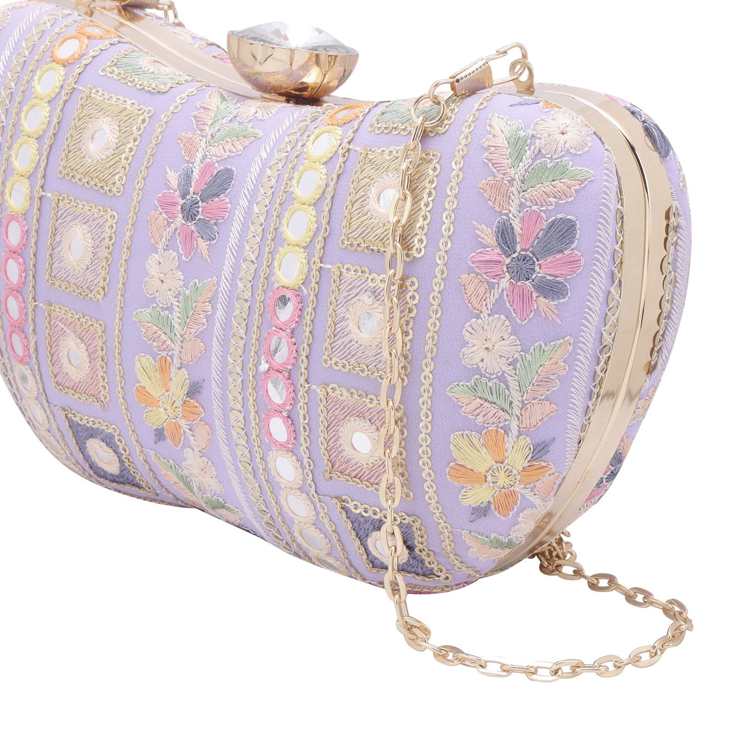 Swisni Embroidered Clutches - SWIS-807 - Detail View 7