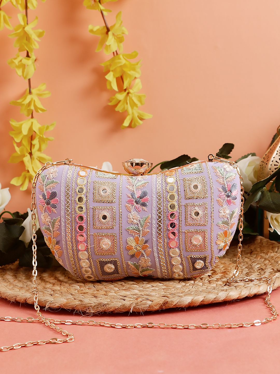 Swisni Embroidered Clutches - SWIS-807 - Detail View 9