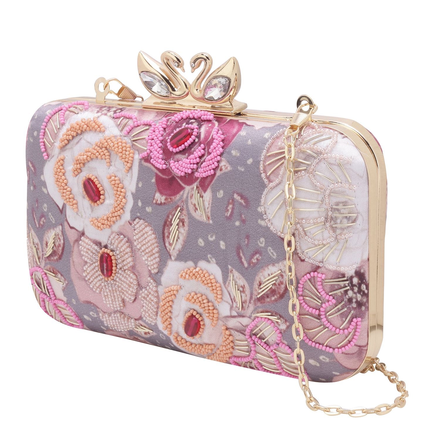 Swisni Embroidered Clutches - SWIS-809 - Detail View 7
