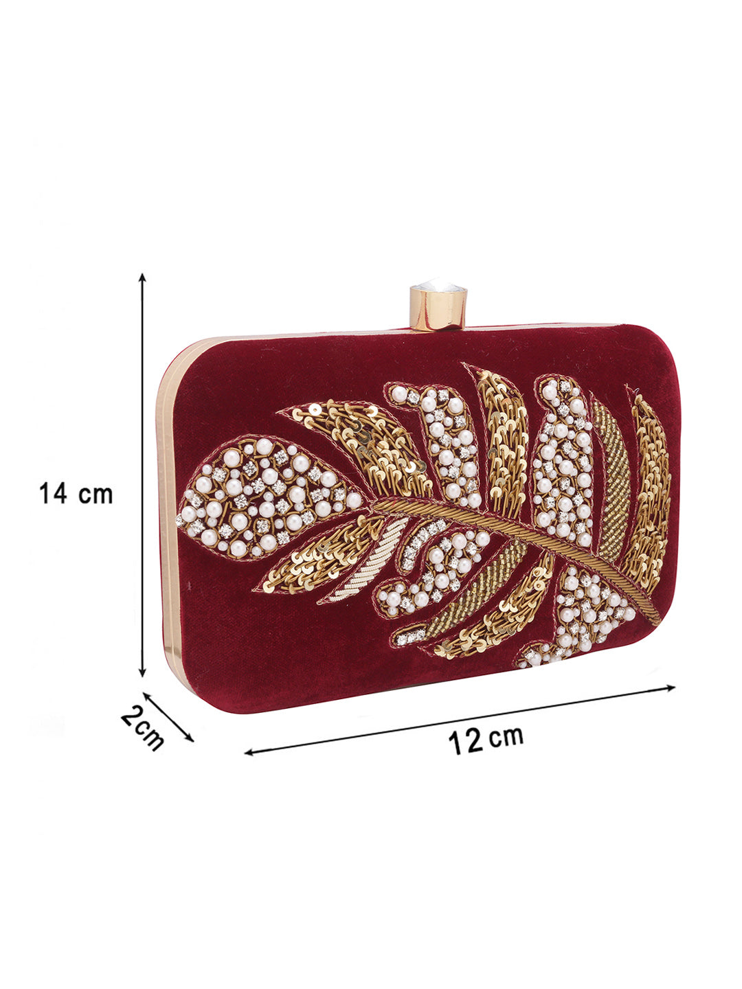 Swisni Embroidered Clutches - SWIS-810 - Detail View 10