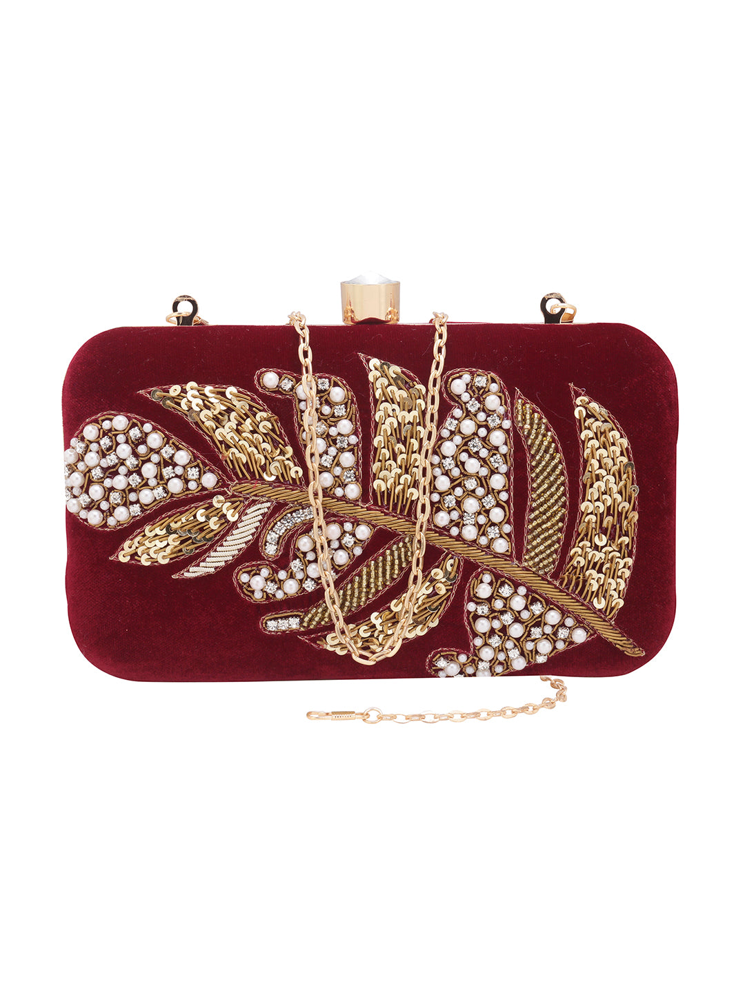 Swisni Embroidered Clutches - SWIS-810 - Detail View 15