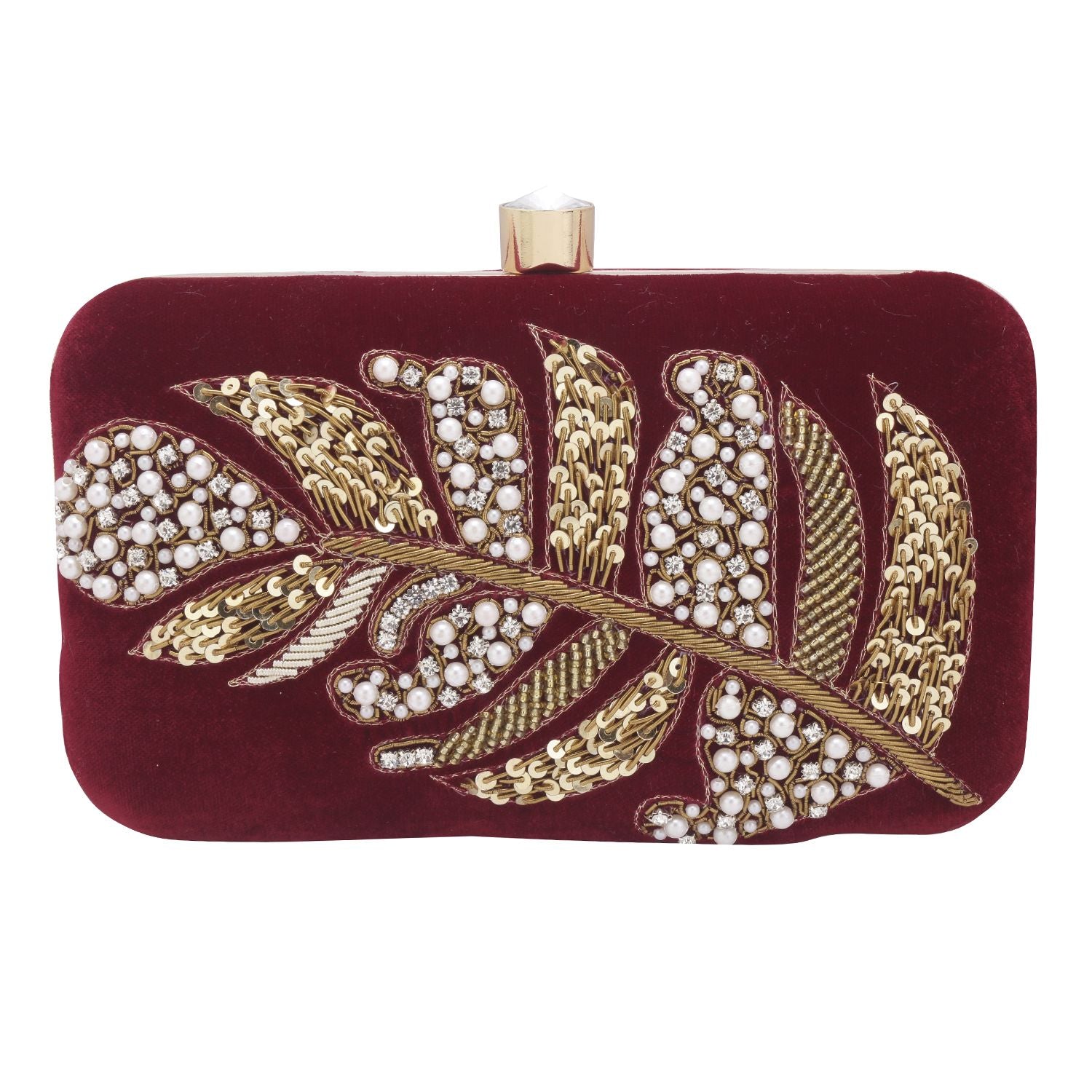 Swisni Embroidered Clutches - SWIS-810 - Detail View 2