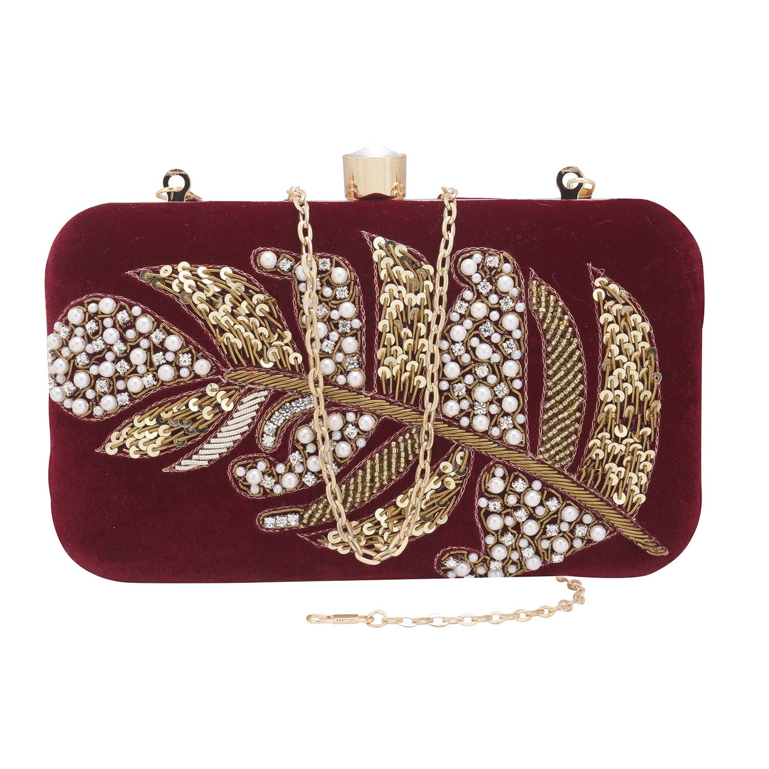 Swisni Embroidered Clutches - SWIS-810 - Detail View 6