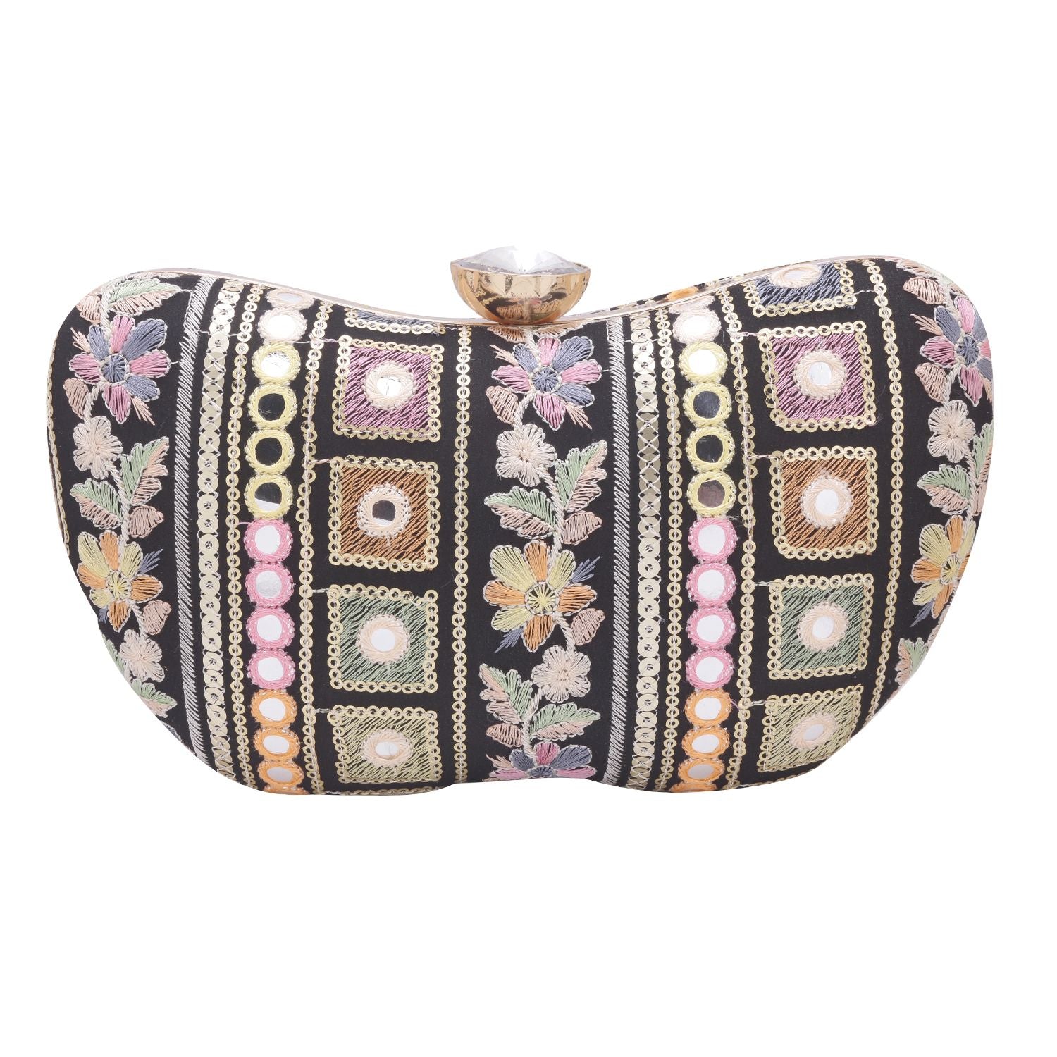 Swisni Embroidered Clutches - SWIS-811 - Detail View 2