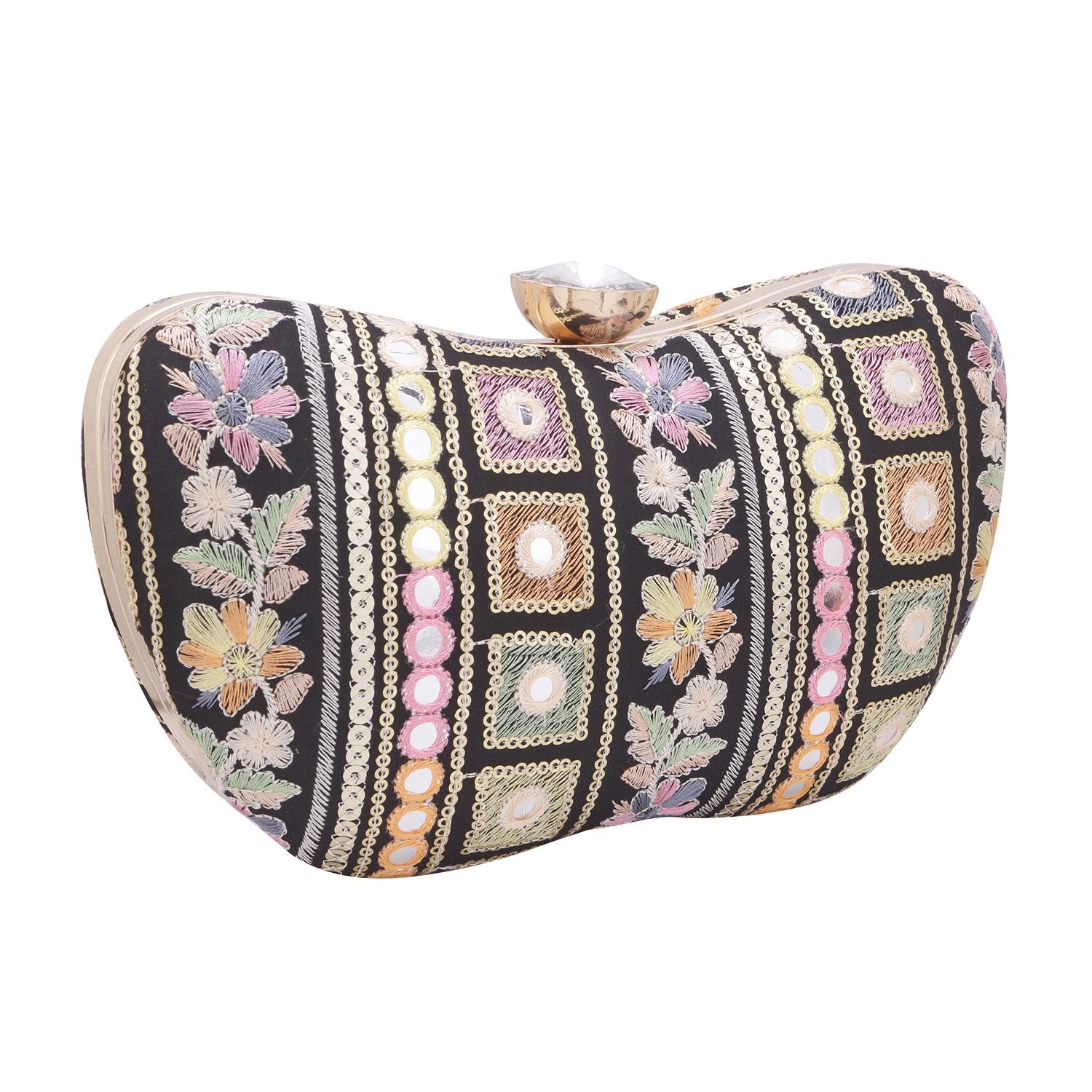 Swisni Embroidered Clutches - SWIS-811 - Detail View 3