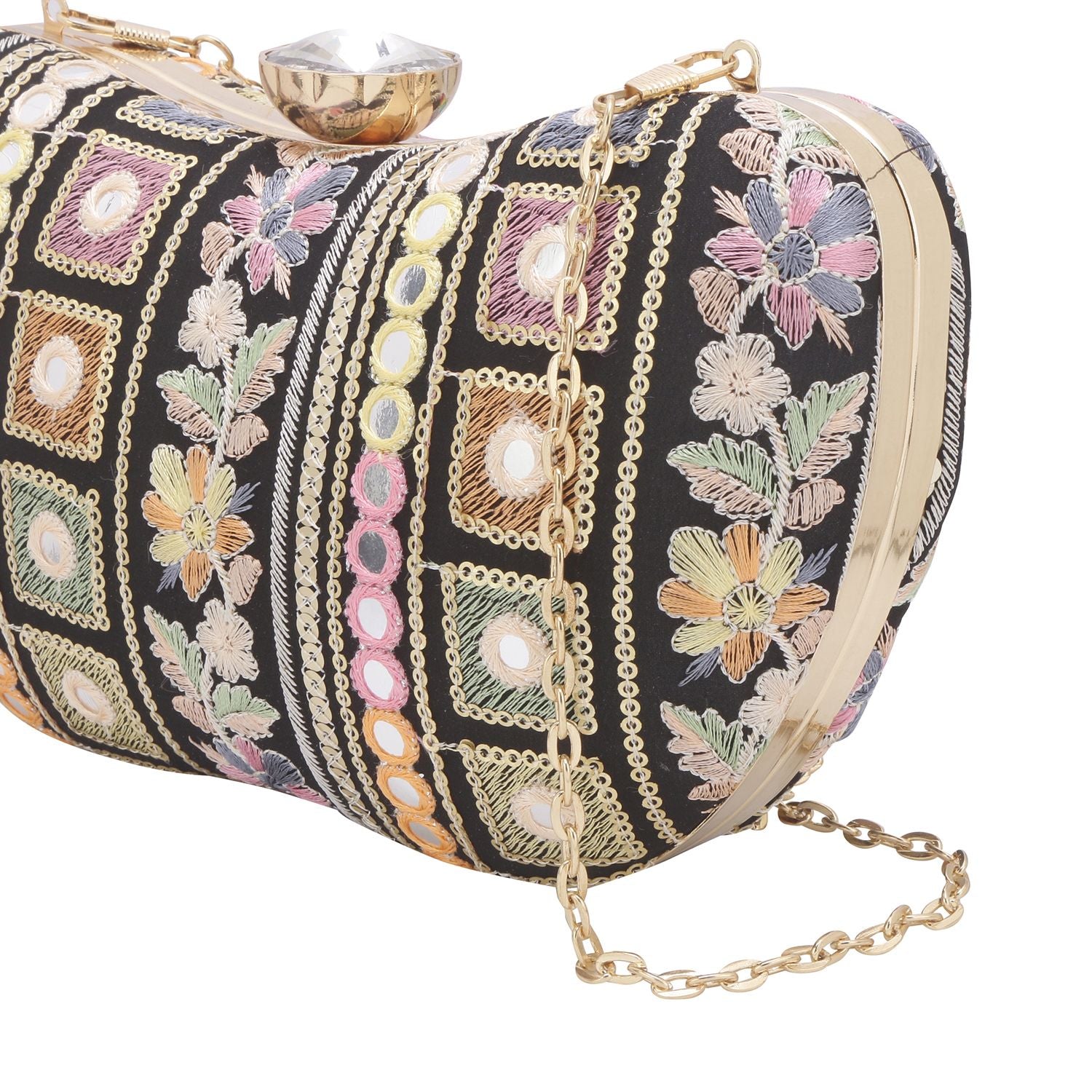 Swisni Embroidered Clutches - SWIS-811 - Detail View 7