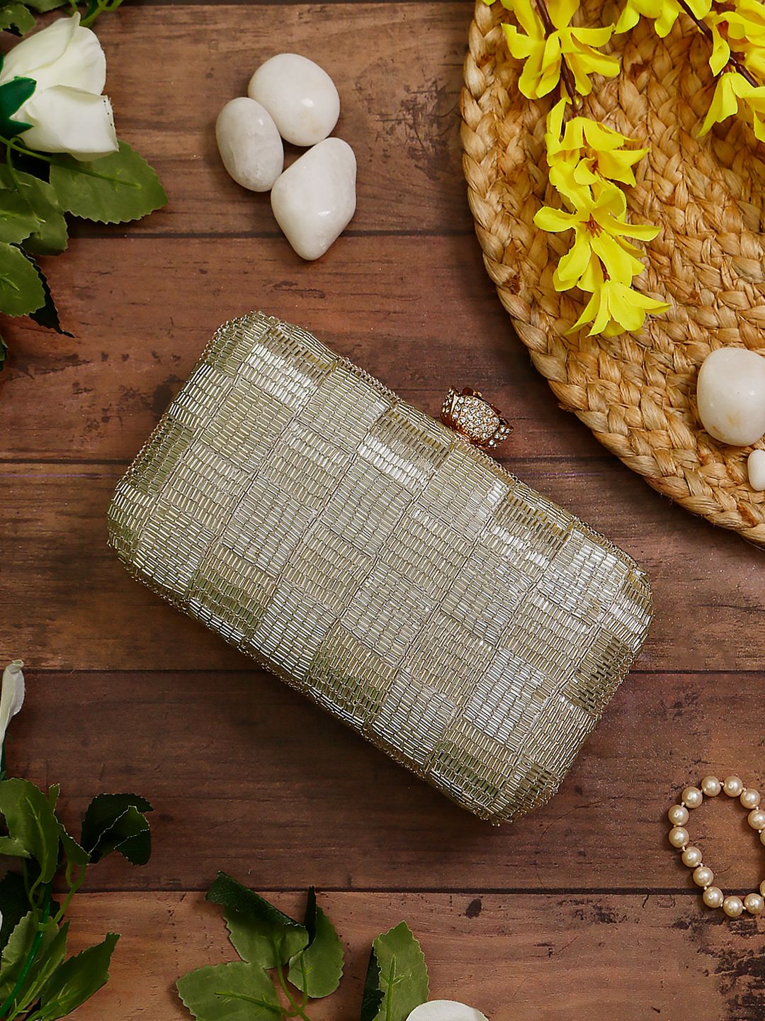 Swisni Embroidered Clutches - SWIS-816 - Detail View 9