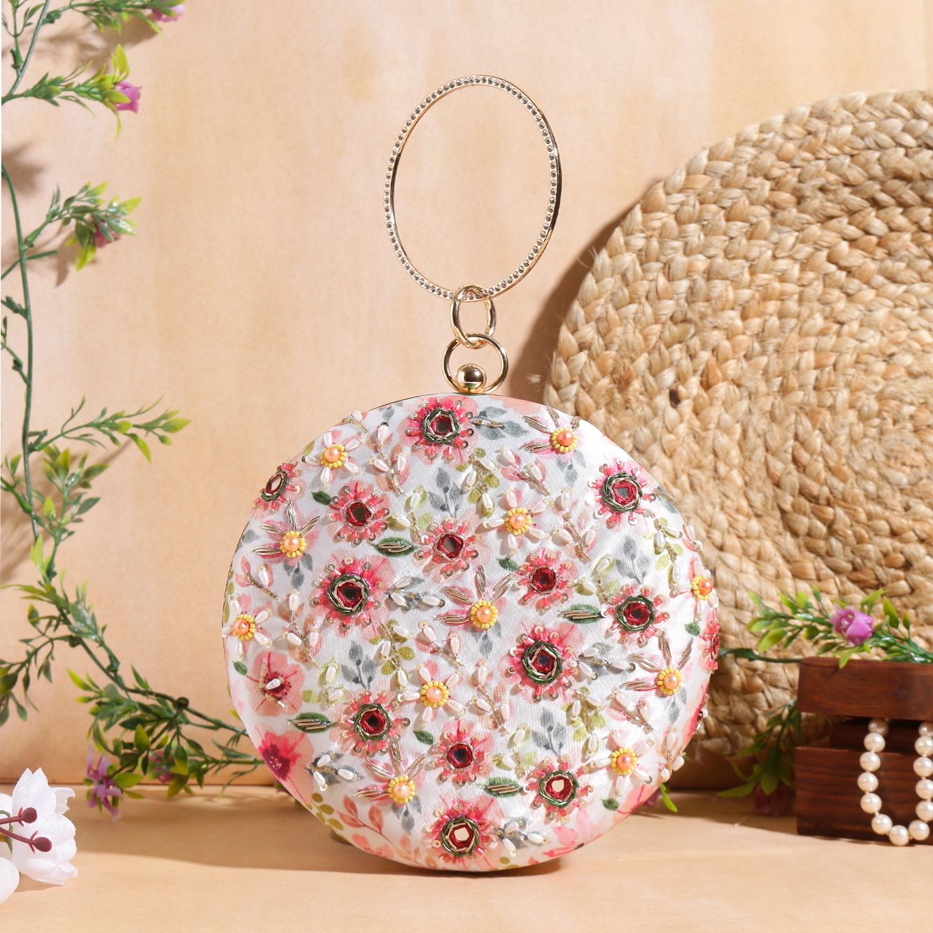 Swisni Embroidered Clutches - SWIS-817 - Creative View