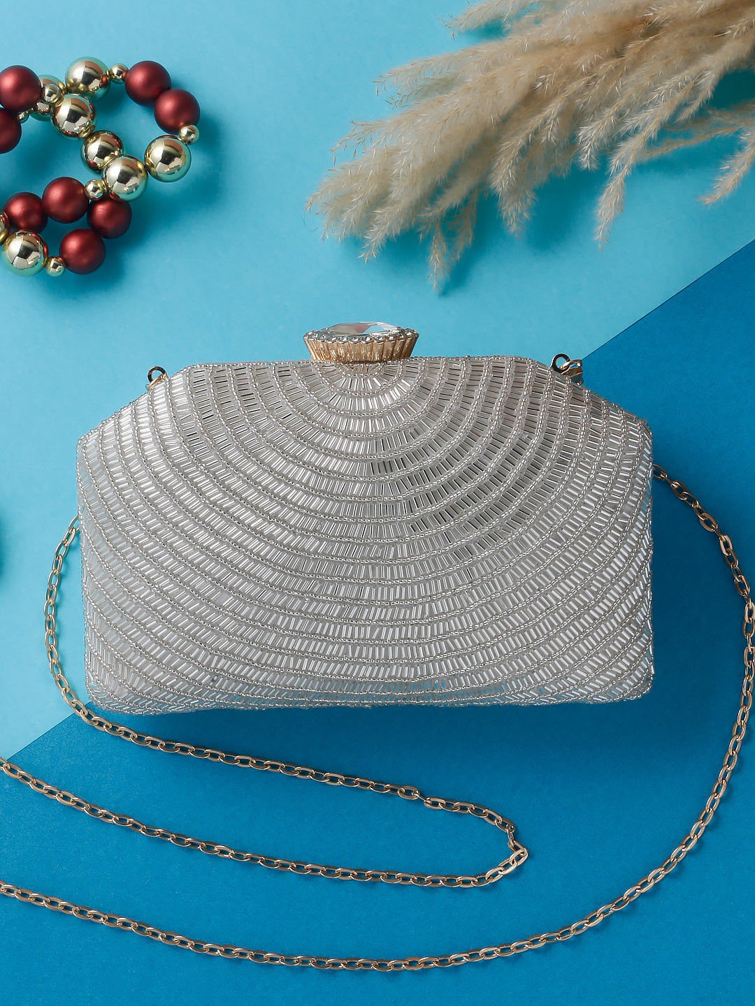 Swisni Embroidered Clutches - SWIS-824 - Detail View 17