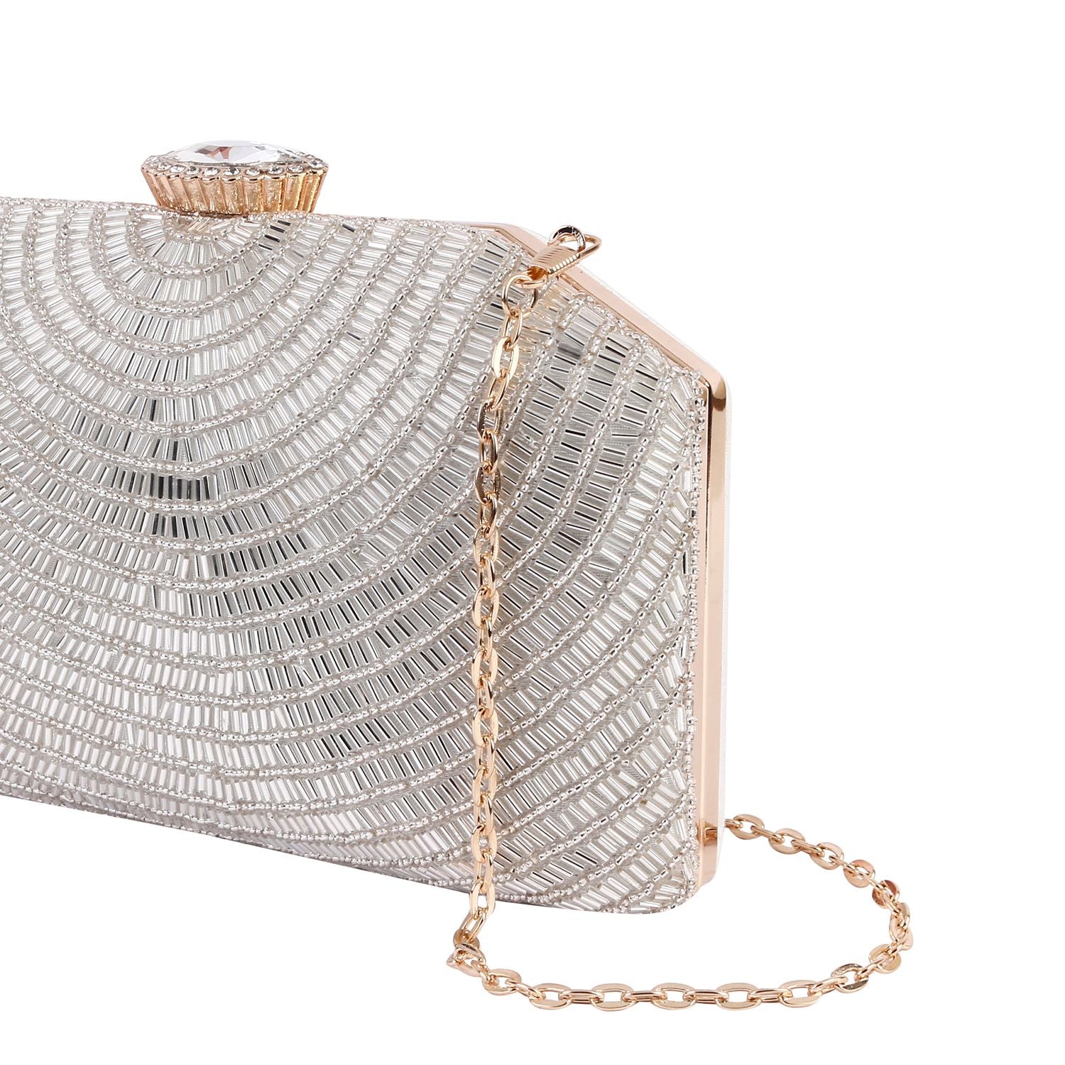 Swisni Embroidered Clutches - SWIS-824 - Detail View 2