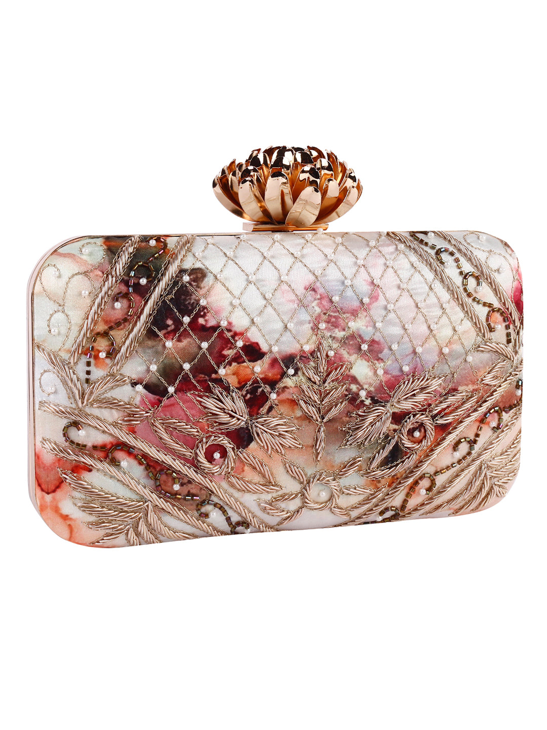Swisni Printed Embroidered Clutches - SWIS-825 - Detail View 11