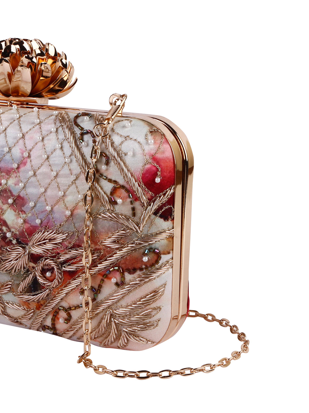 Swisni Printed Embroidered Clutches - SWIS-825 - Detail View 15