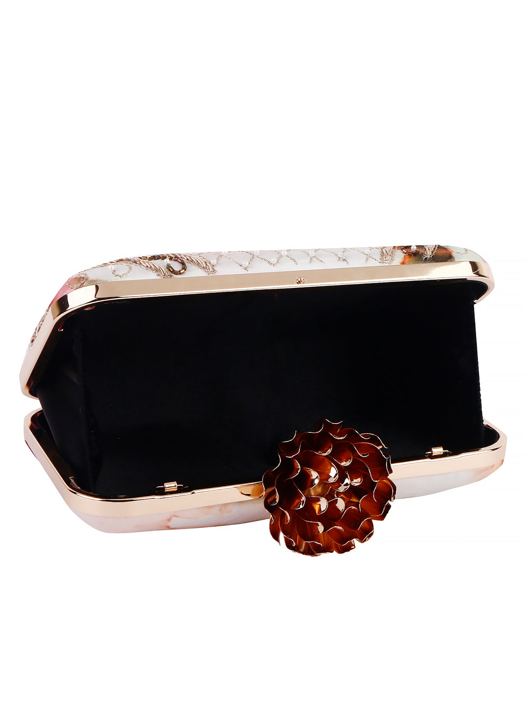 Swisni Printed Embroidered Clutches - SWIS-825 - Detail View 9