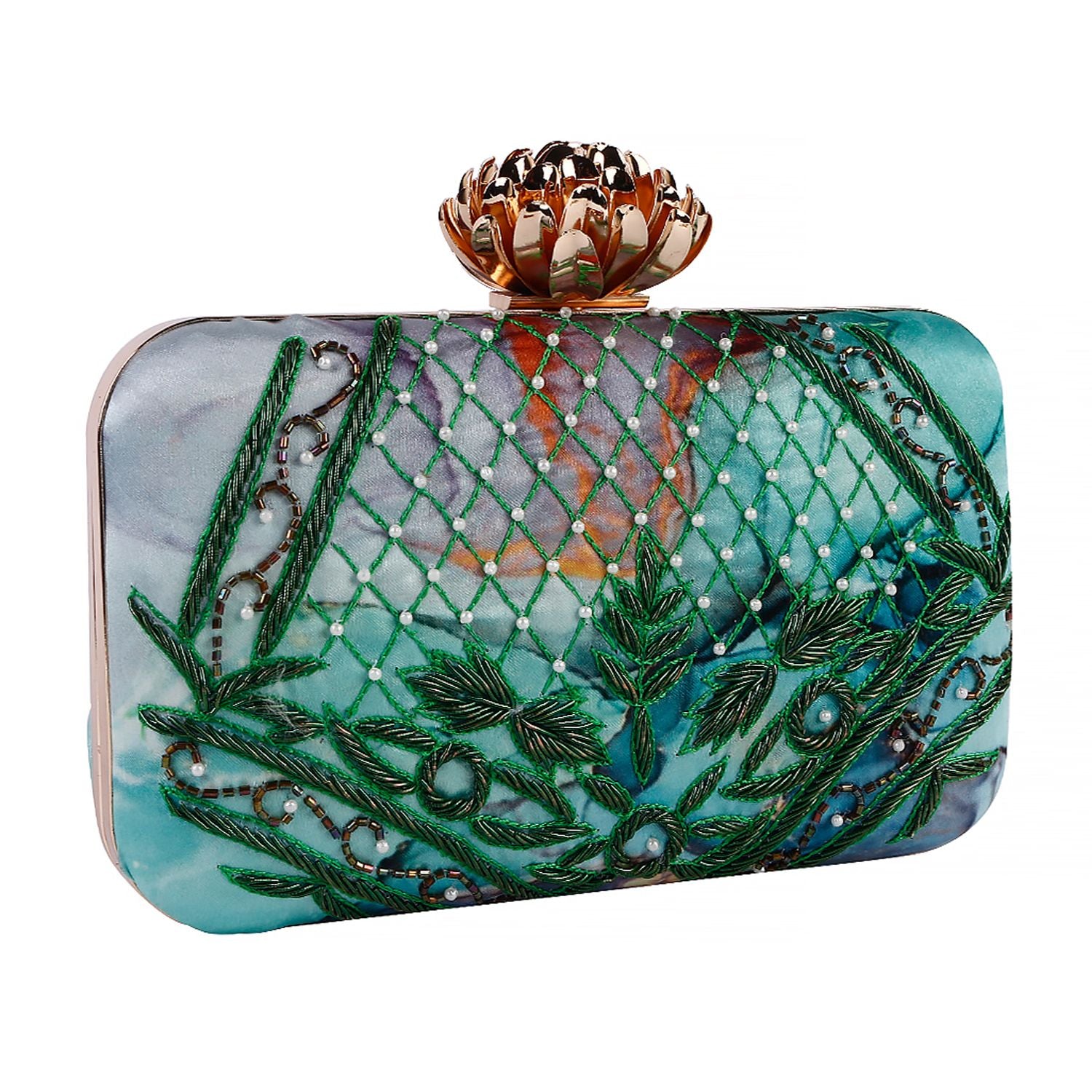 Swisni Embroidered Clutches - SWIS-826 - Creative View