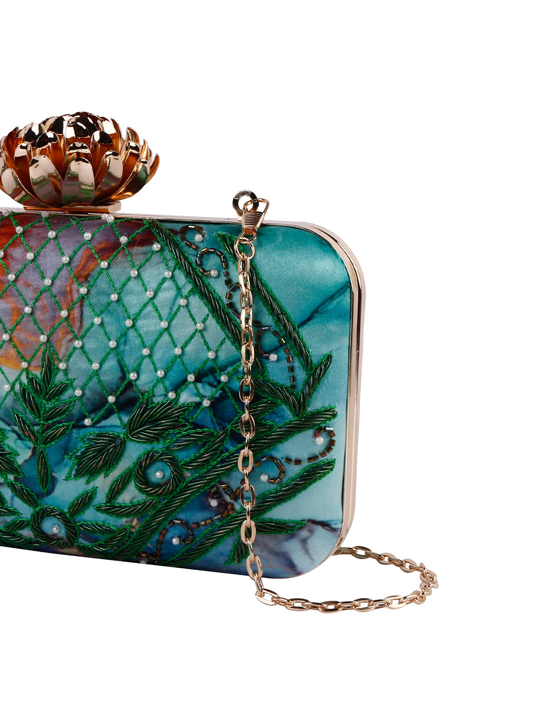 Swisni Embroidered Clutches - SWIS-826 - Detail View 12