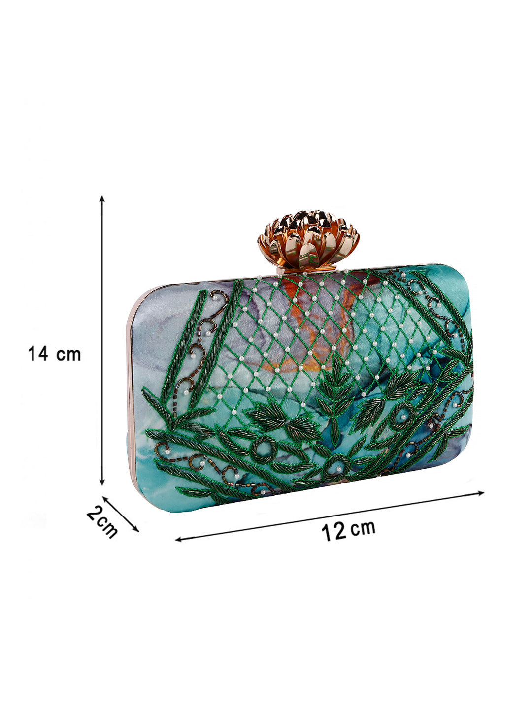 Swisni Embroidered Clutches - SWIS-826 - Detail View 16