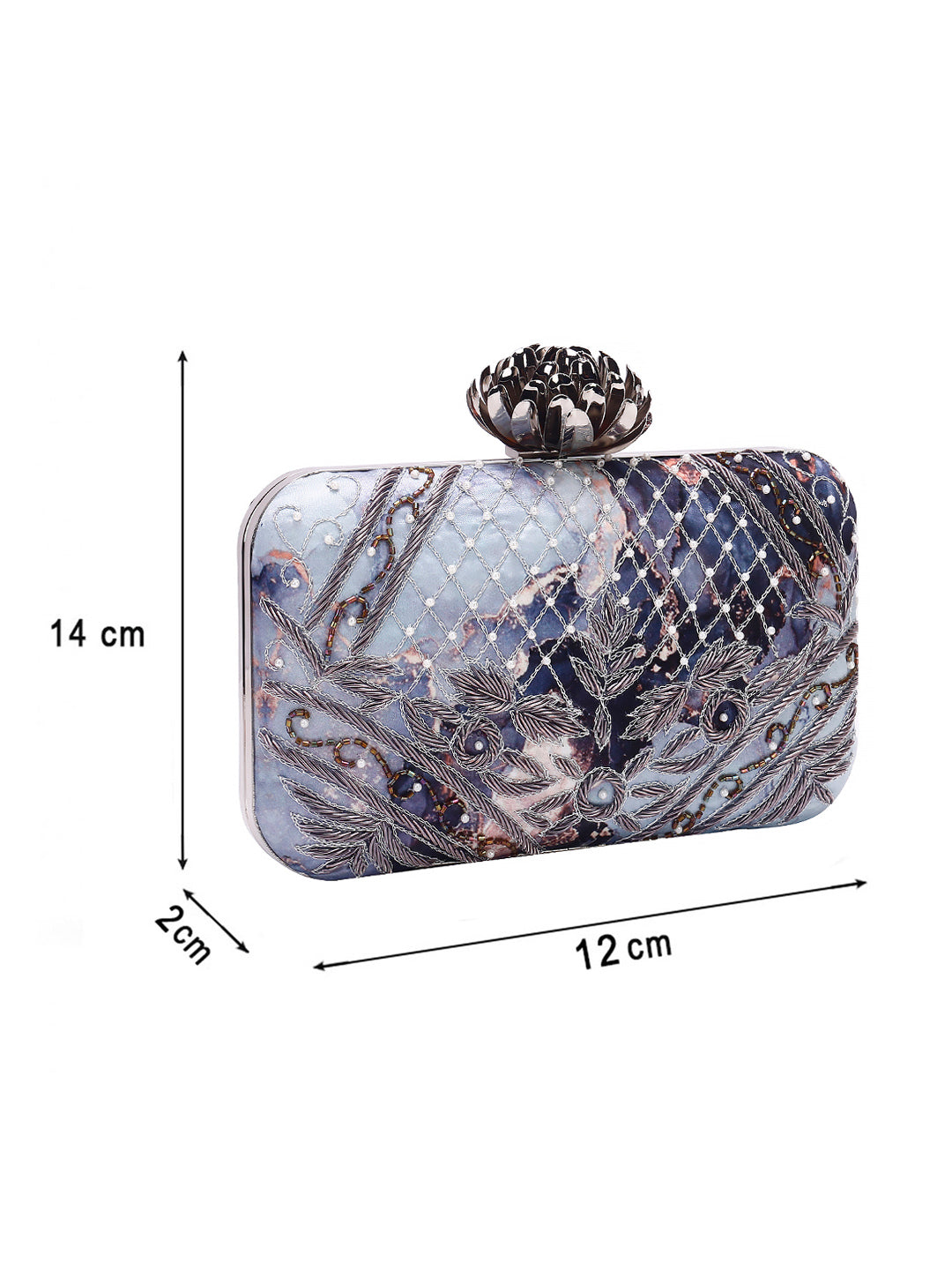 Swisni Embroidered Clutches - SWIS-830 - Detail View 16