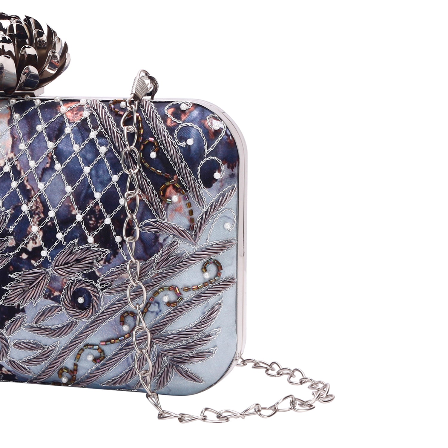 Swisni Embroidered Clutches - SWIS-830 - Detail View 2