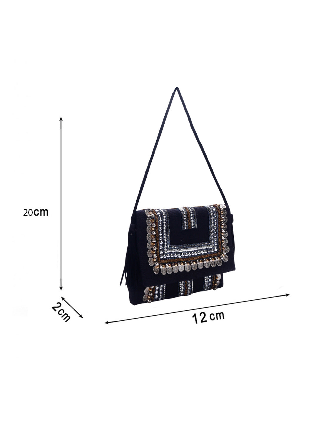 Swisni Banjara Boho Bag - SWIS-843 - Detail View 14