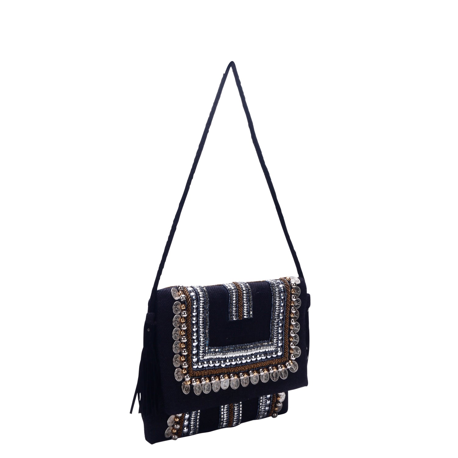 Swisni Banjara Boho Bag - SWIS-843 - Detail View 4
