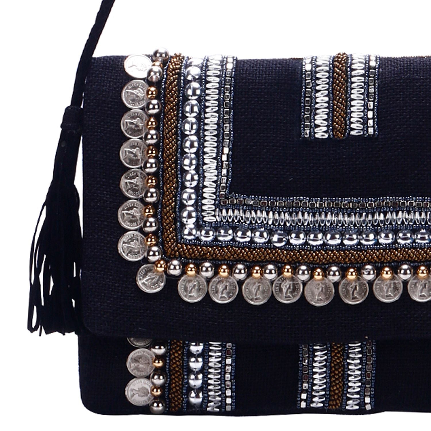 Swisni Banjara Boho Bag - SWIS-843 - Detail View 7
