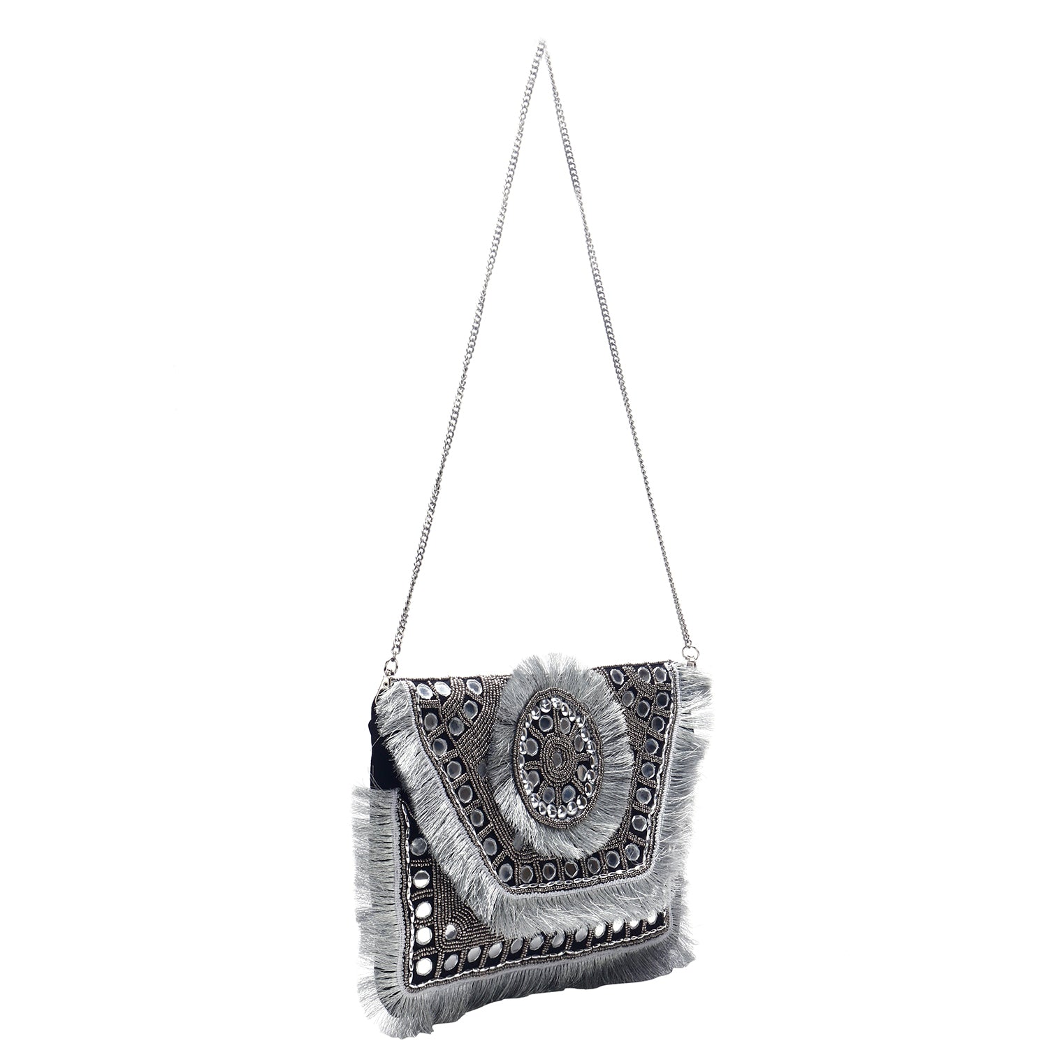 Swisni Banjara Boho Bag - SWIS-844 - Detail View 4