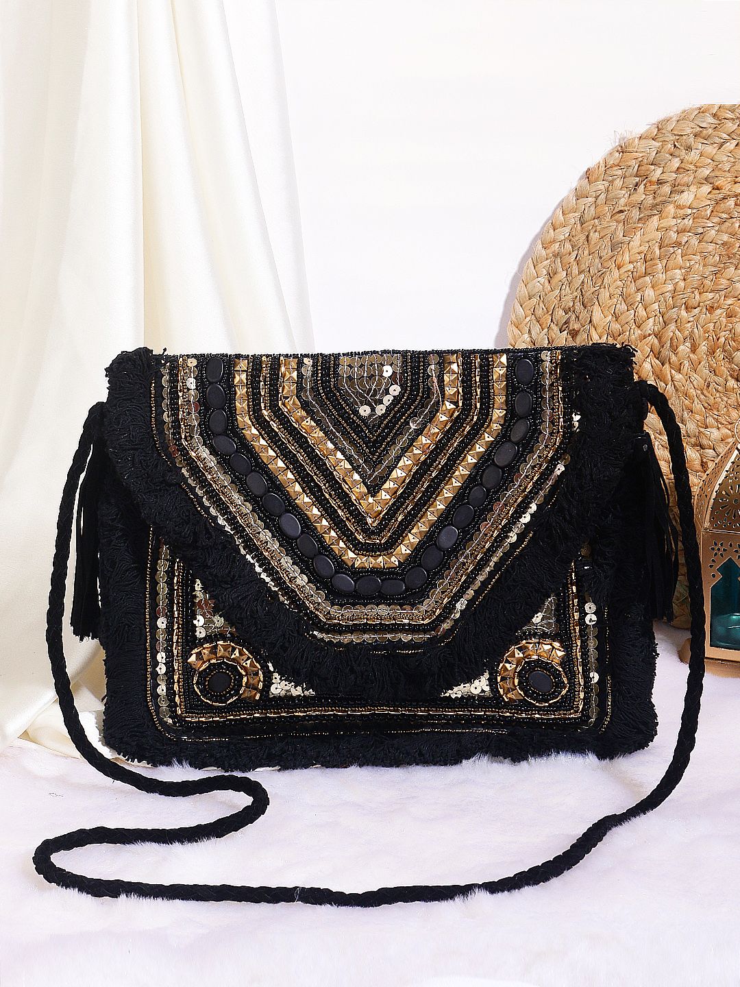 Swisni Banjara Boho Bag - SWIS-845 - Detail View 13