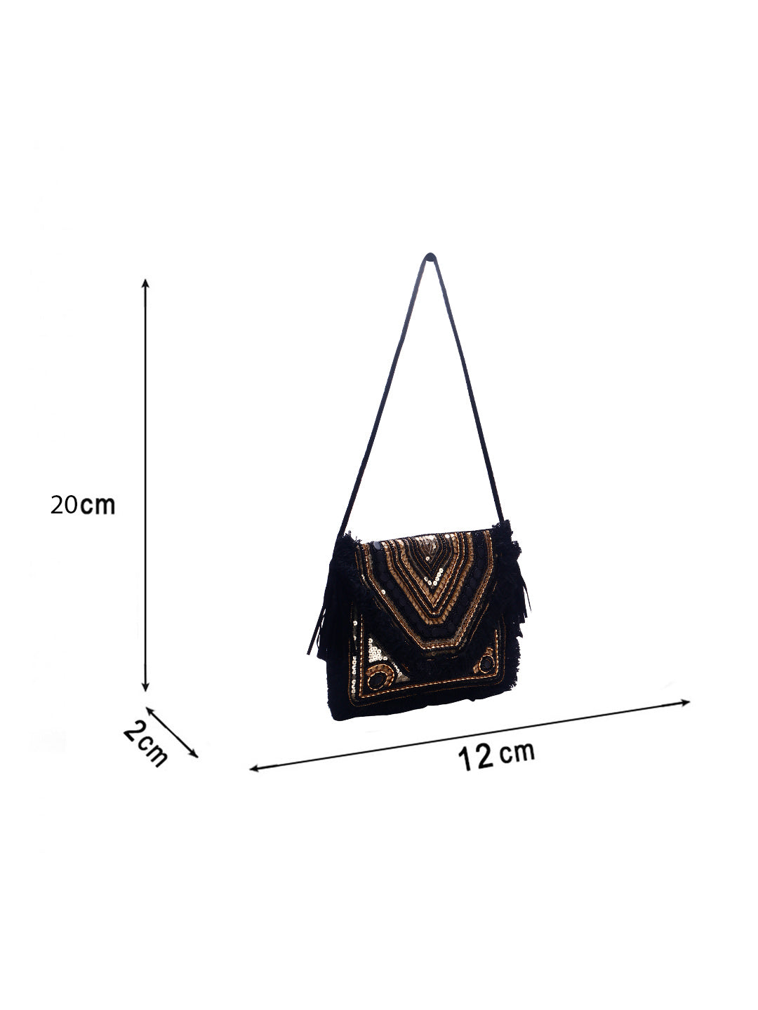 Swisni Banjara Boho Bag - SWIS-845 - Detail View 14