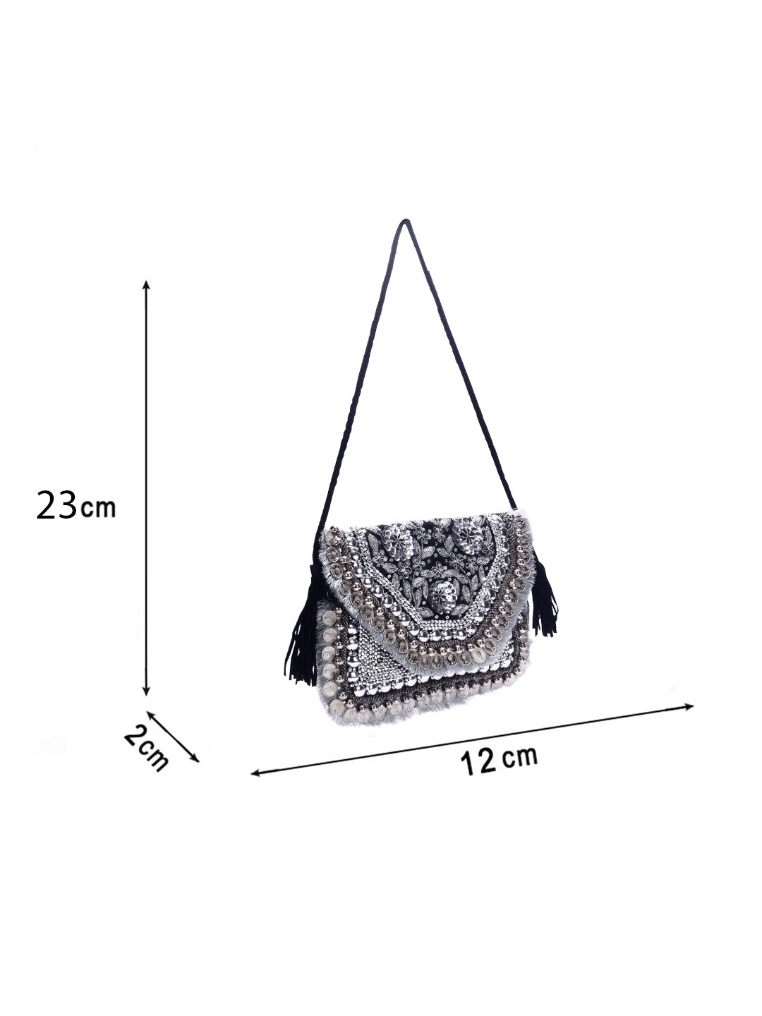 Swisni Banjara Boho Bag - SWIS-846 - Detail View 14