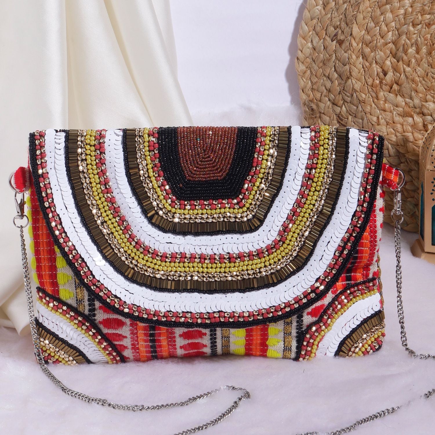 Swisni Beaded Clutches - SWIS-849 - Detail View 7