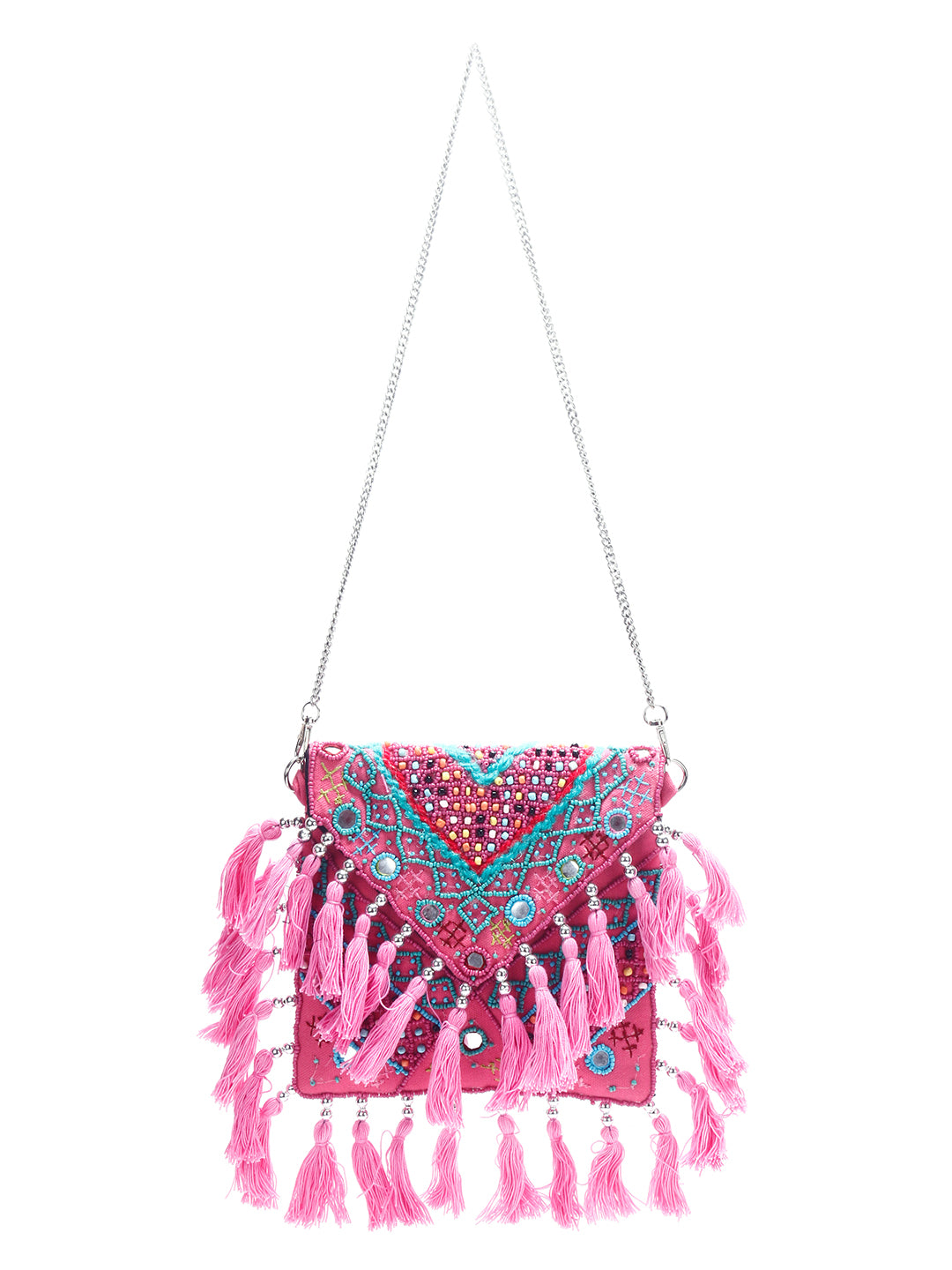 Swisni Banjara Boho Bag - SWIS-850 - Detail View 11