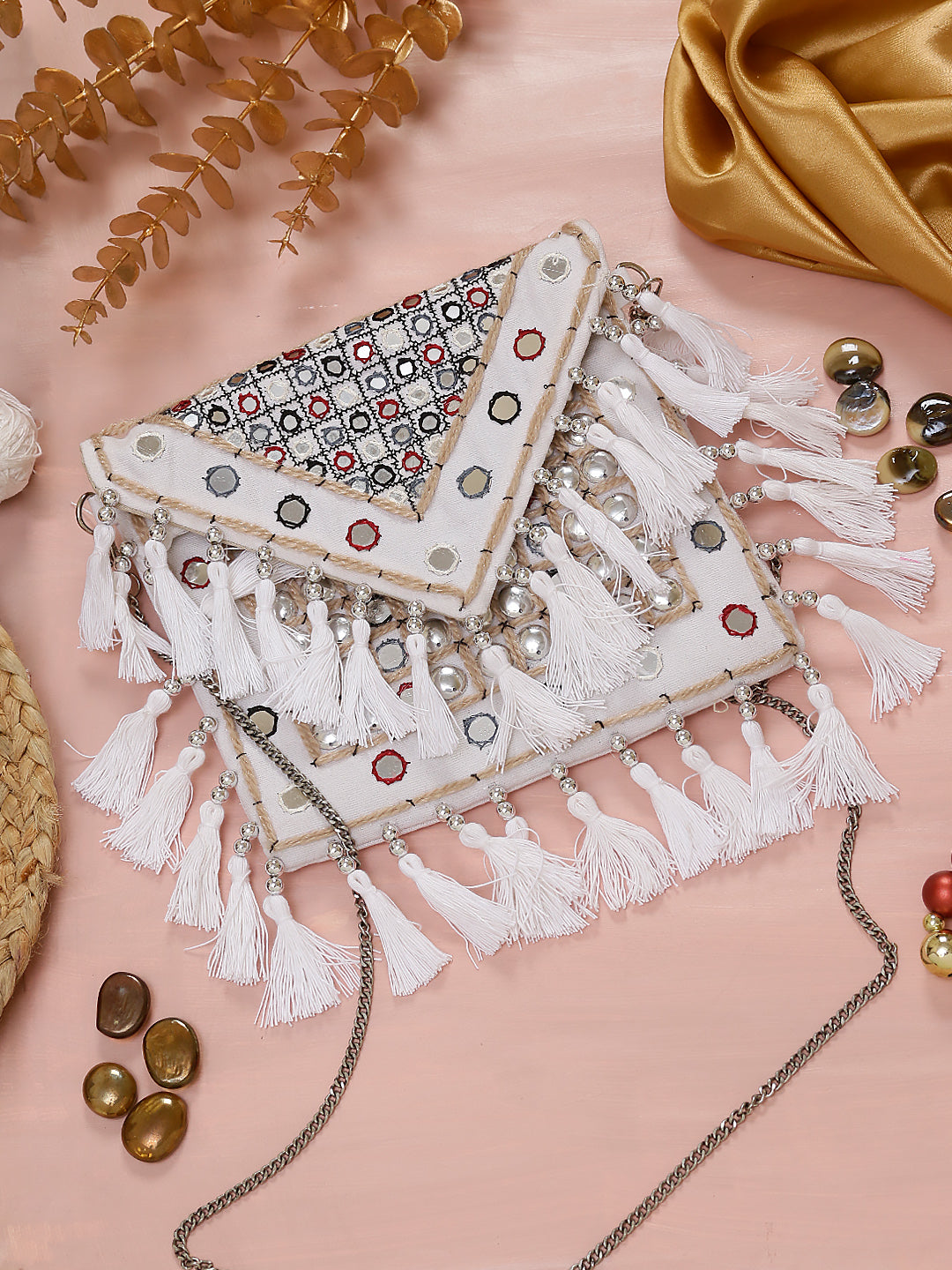 Swisni Banjara Boho Bag - SWIS-854 - Detail View 15