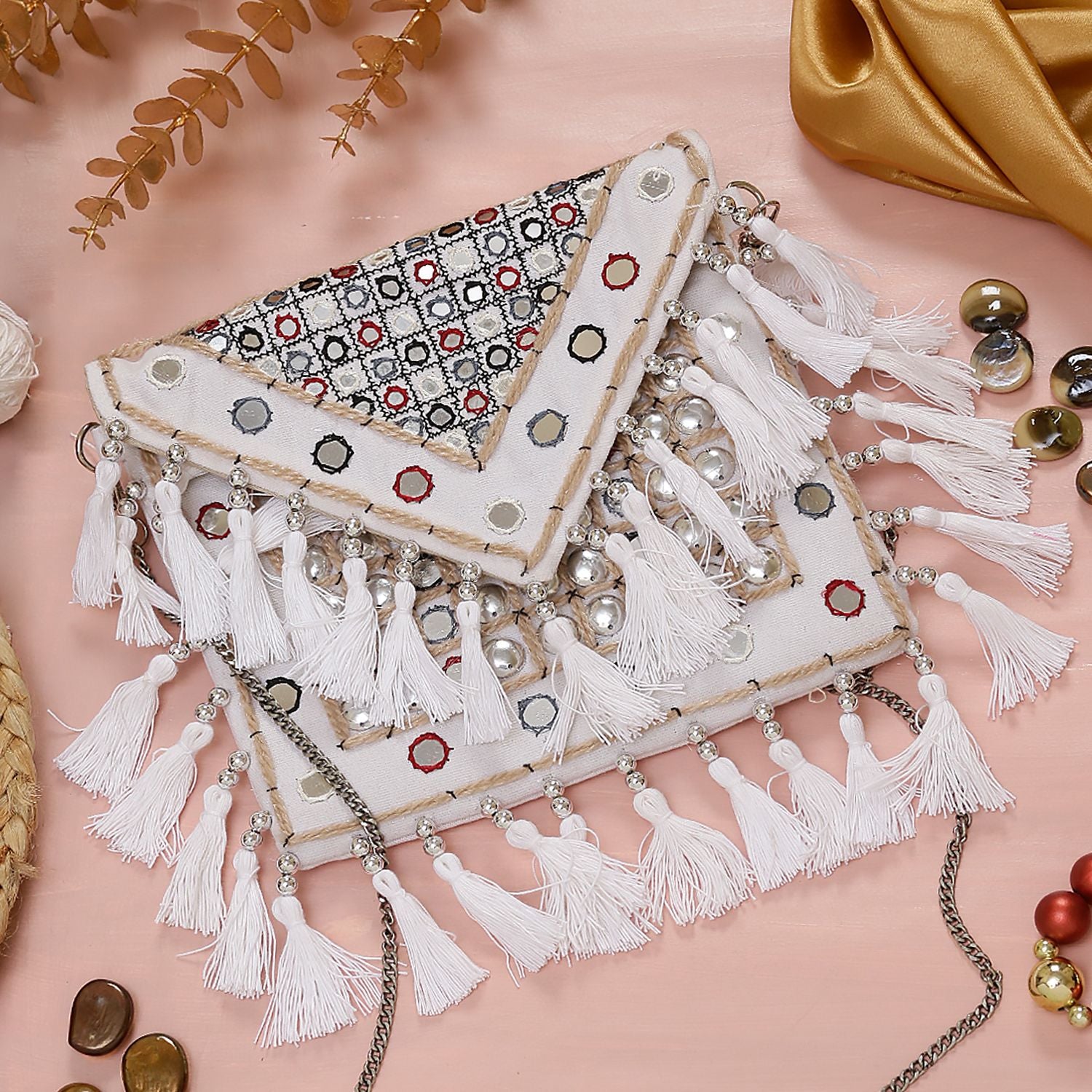 Swisni Banjara Boho Bag - SWIS-854 - Detail View 7