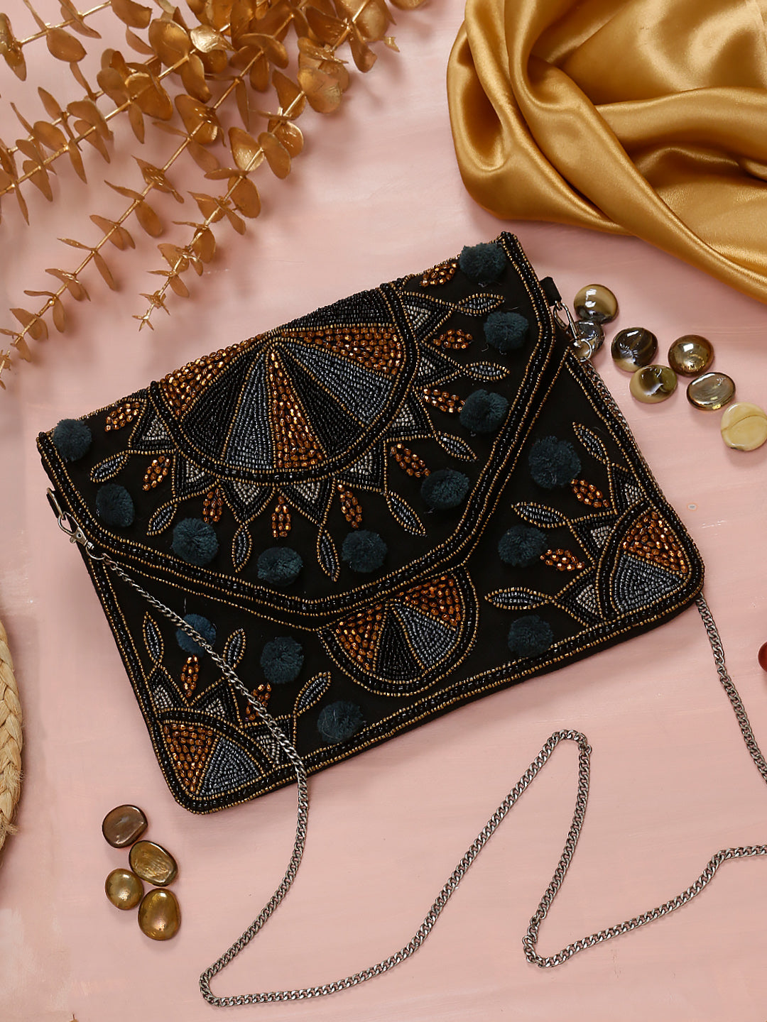 Swisni Beaded Clutches - SWIS-855 - Detail View 15