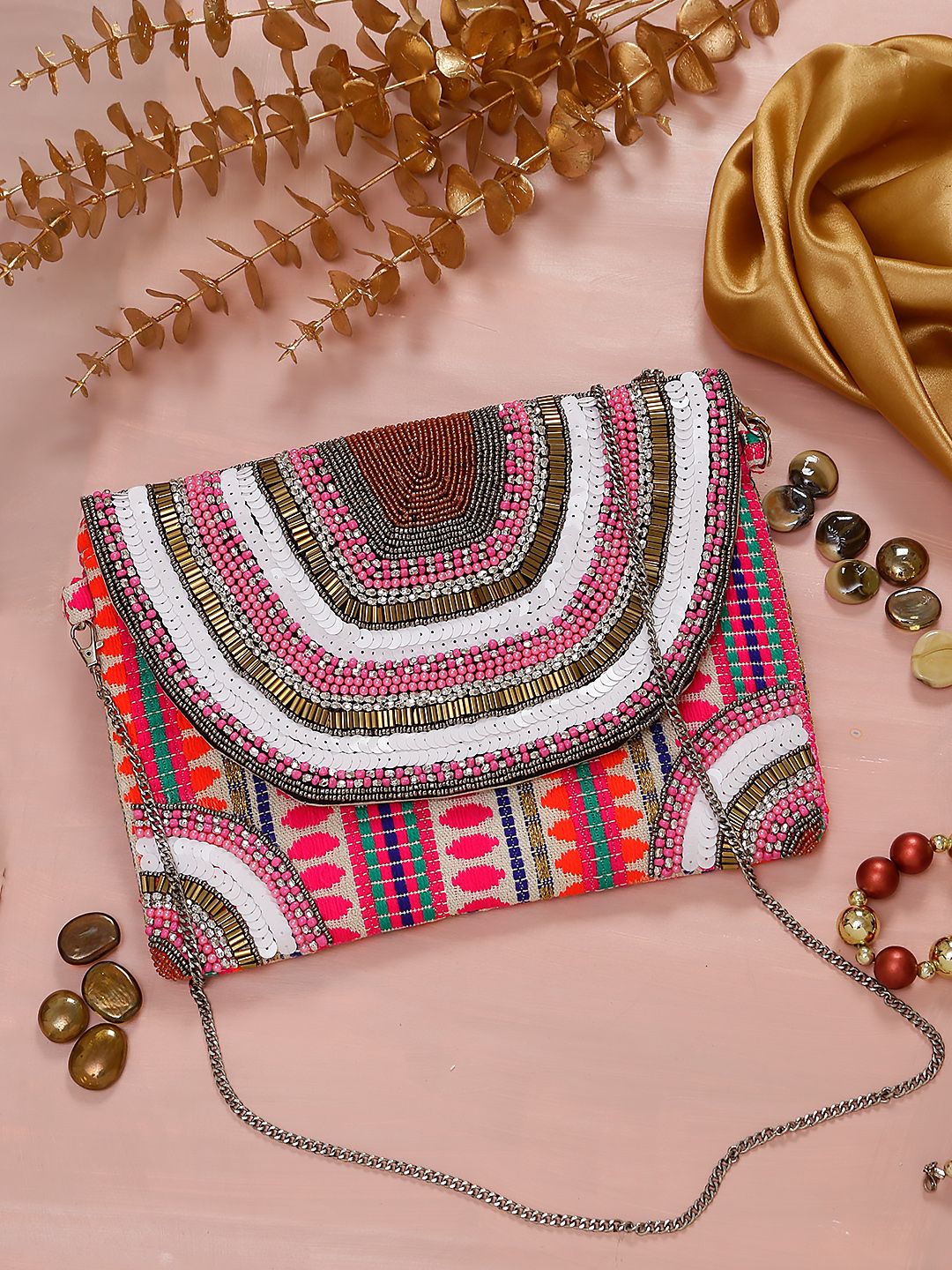 Swisni Beaded Clutches - SWIS-856 - Detail View 15