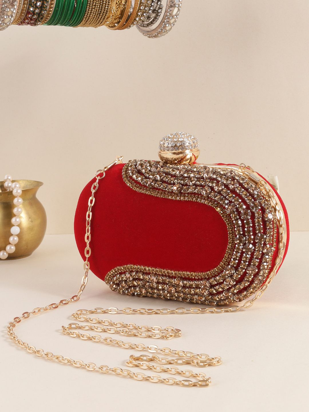 Swisni Embroidered Clutches - SWIS-861 - Detail View 9