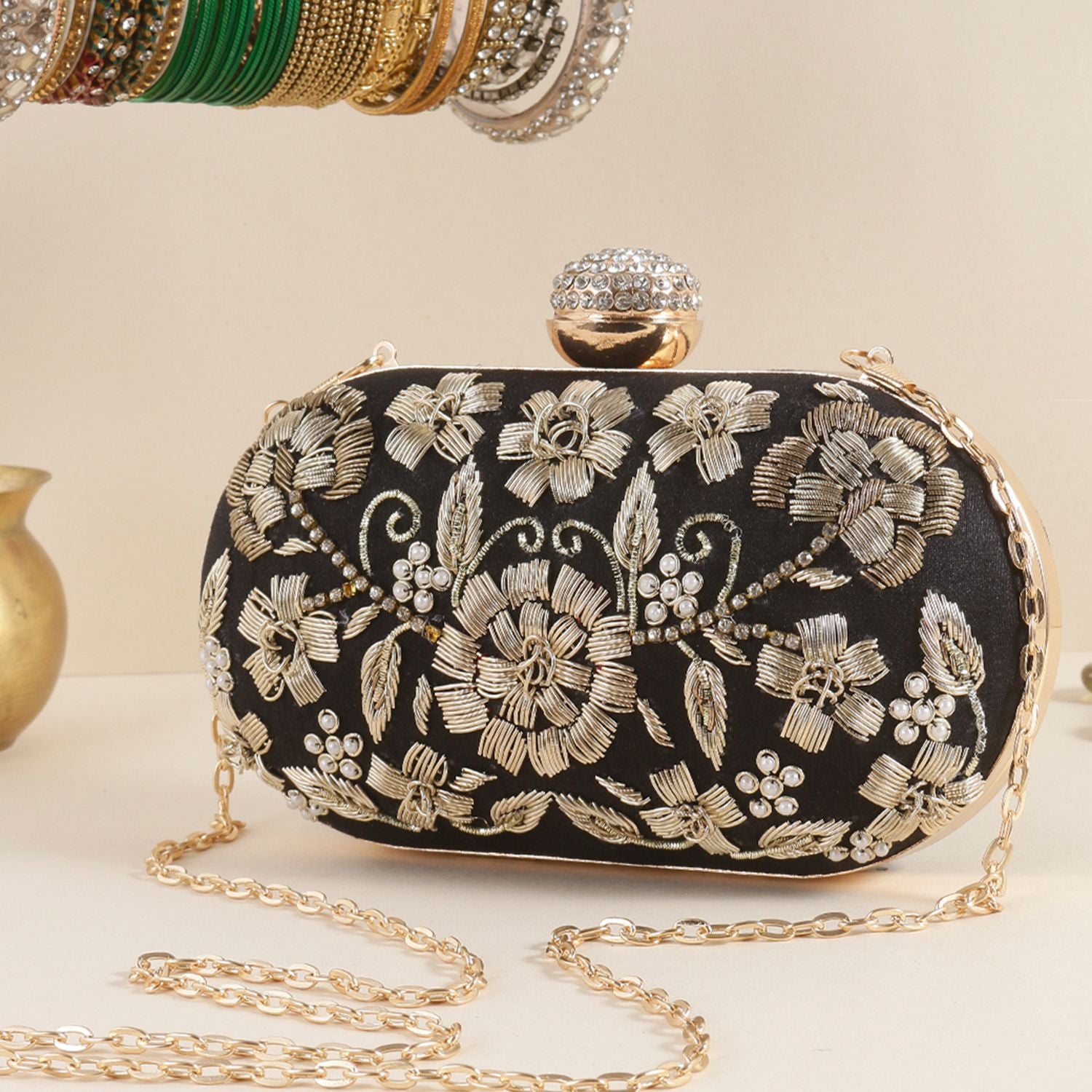 Swisni Embroidered Clutches - SWIS-865 - Detail View 17