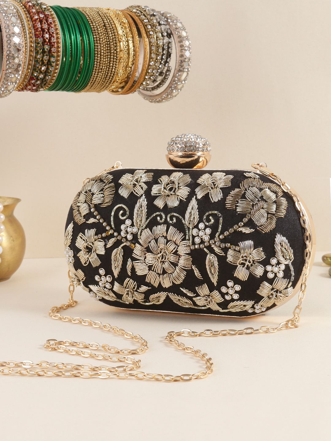 Swisni Embroidered Clutches - SWIS-865 - Detail View 9