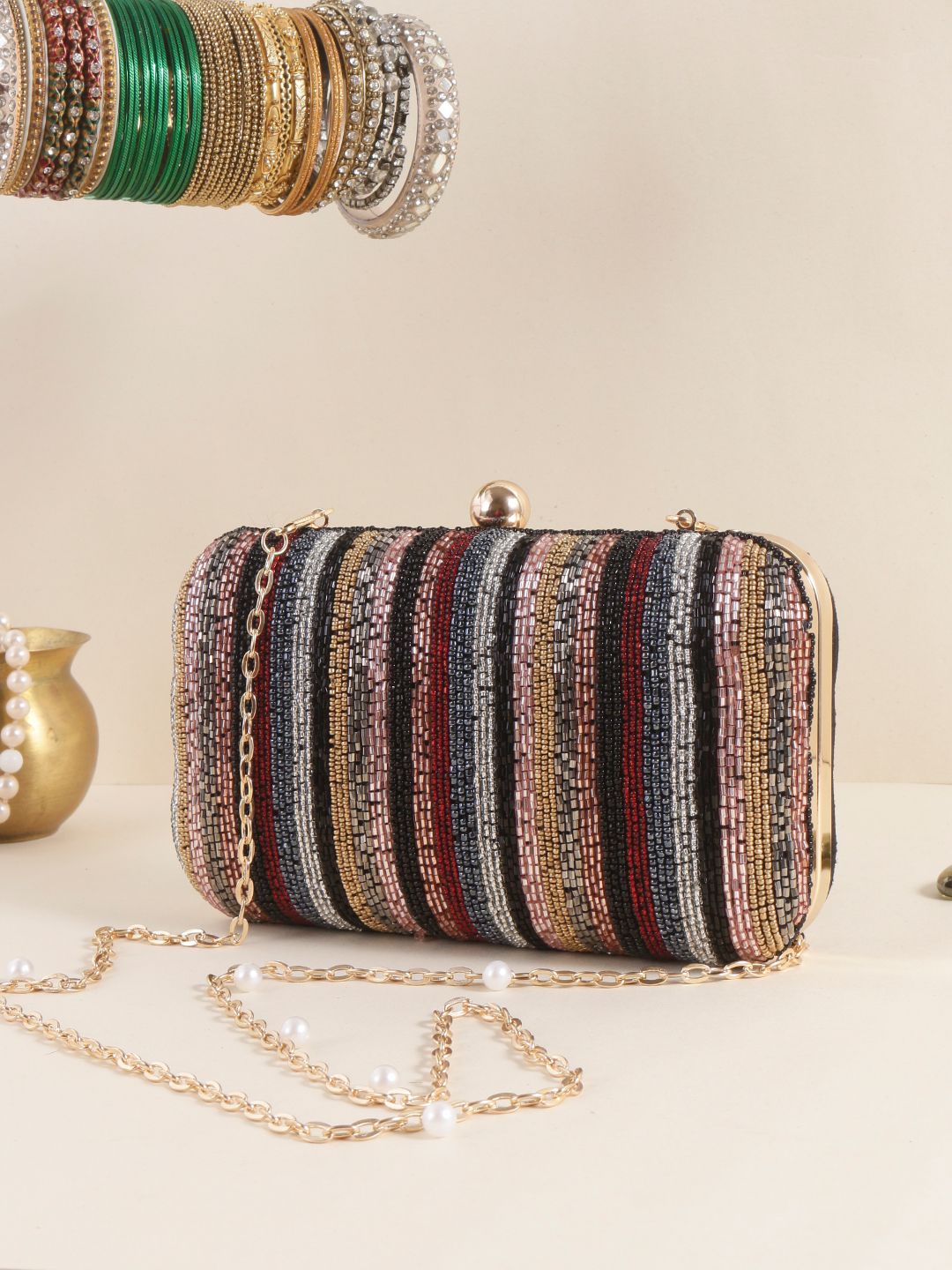 Swisni Embroidered Clutches - SWIS-866 - Detail View 9