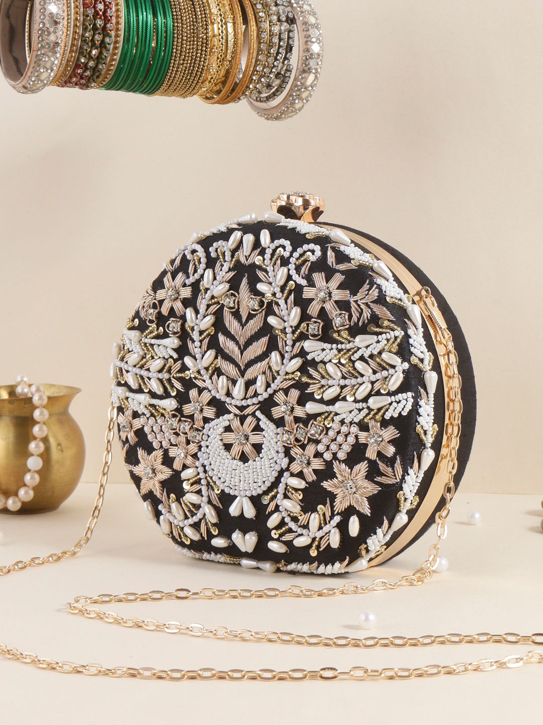 Swisni Embroidered Clutches - SWIS-874 - Detail View 26